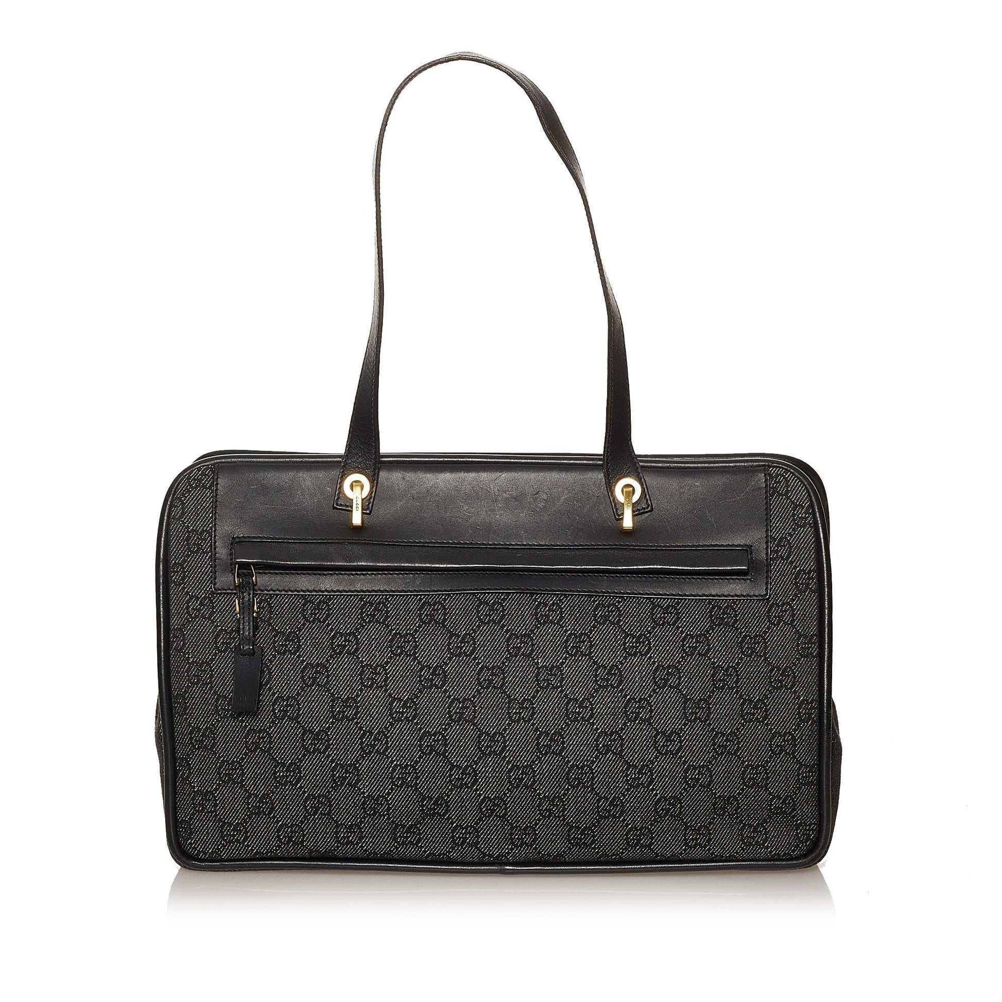 Gucci GG SHG Canvas Black Shoulder Bag 16
