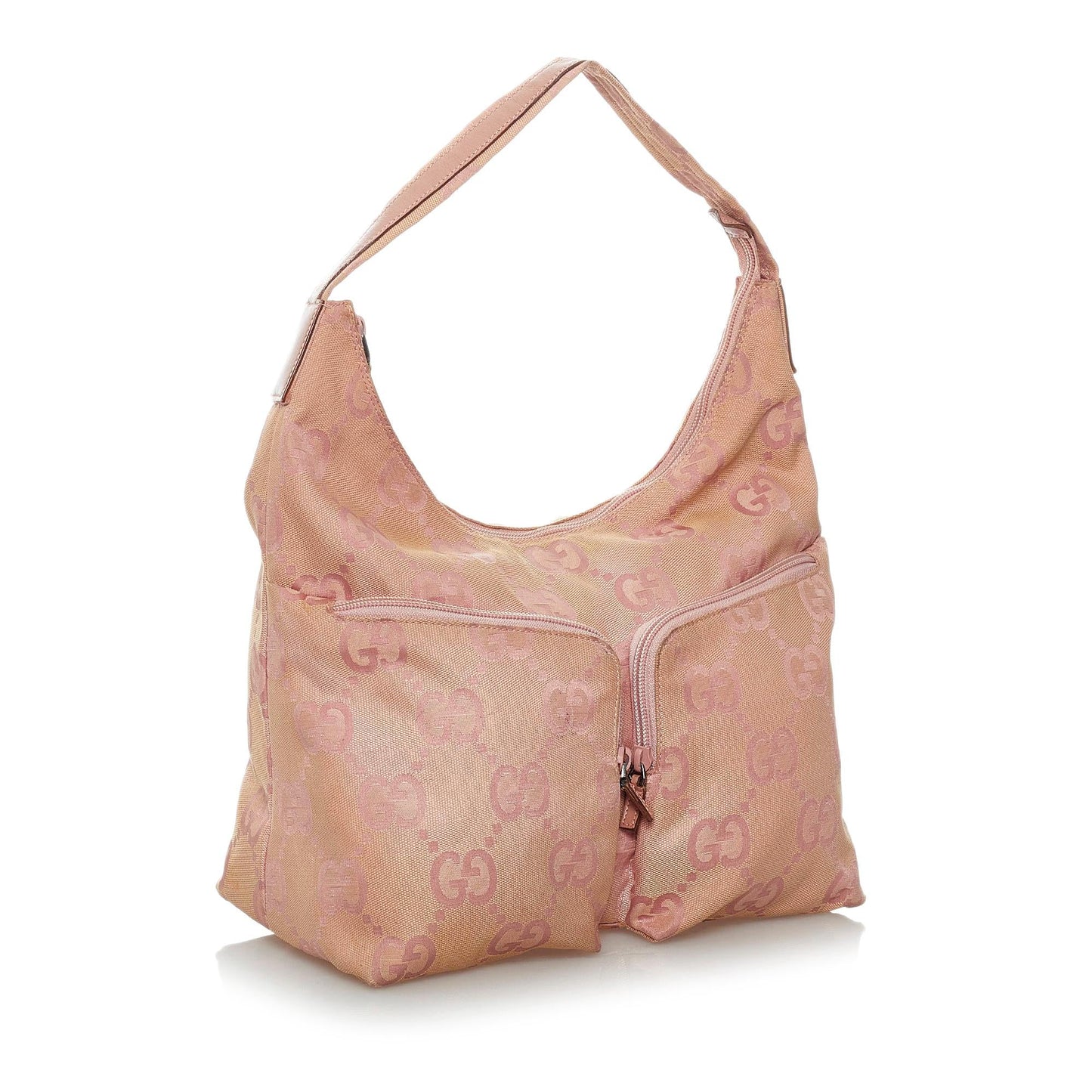 Gucci GG SHG Canvas Pink Shoulder Bag