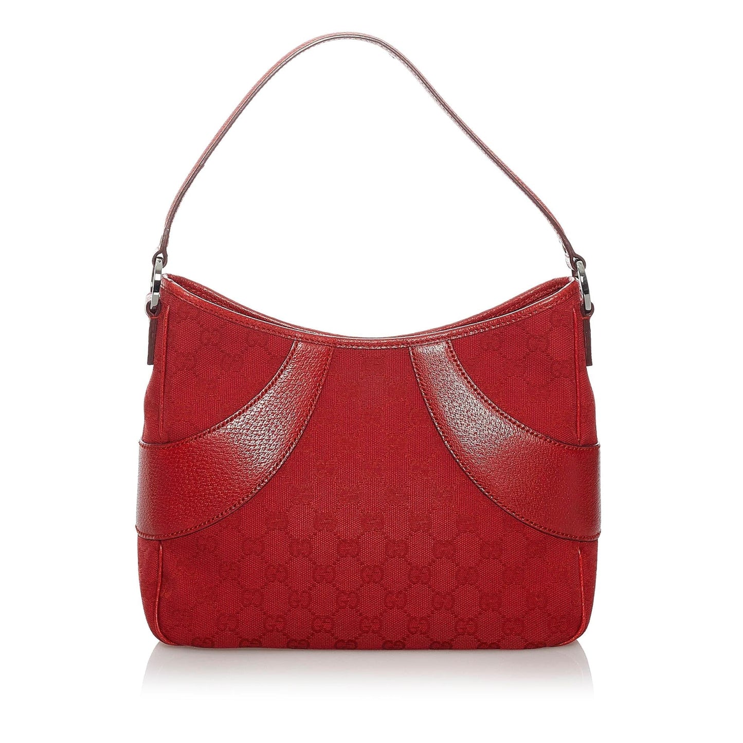 Gucci GG SHG Canvas Red Shoulder Bag 4