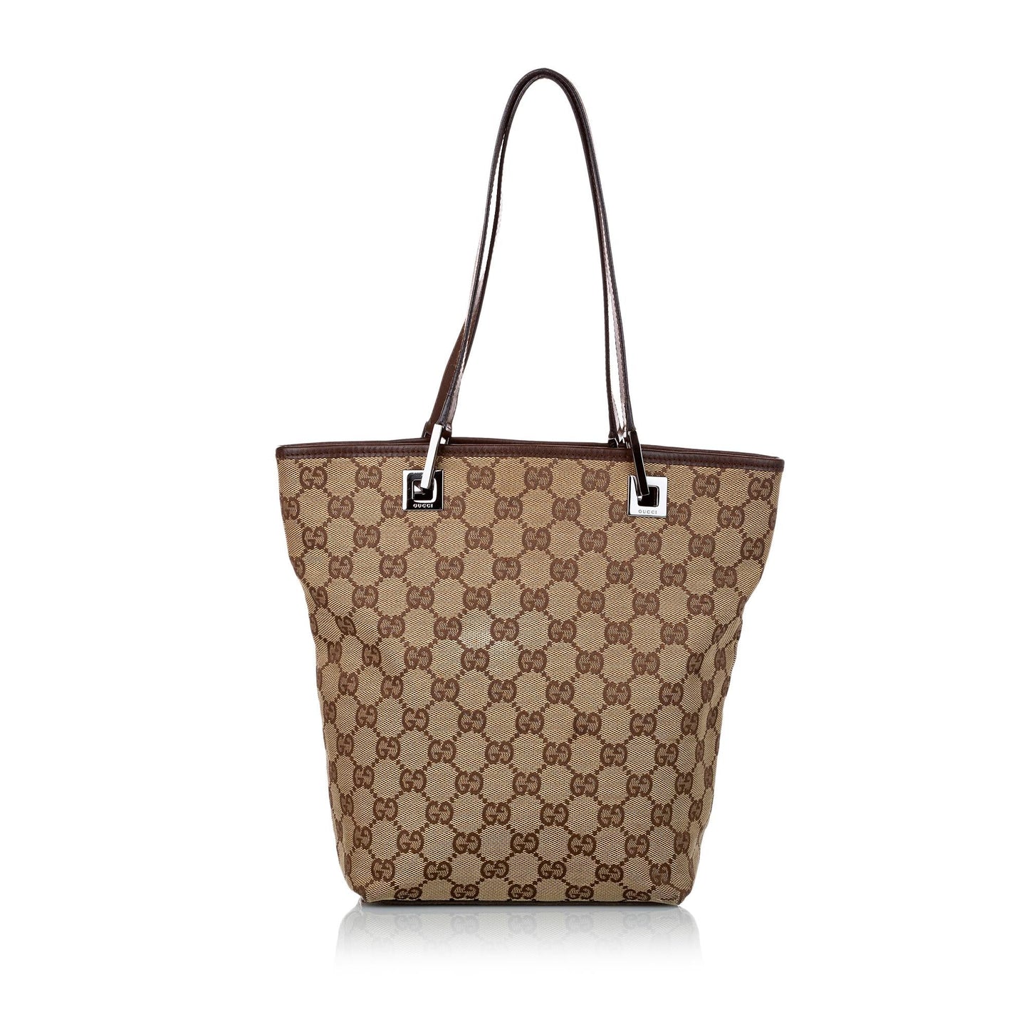 Gucci GG SHG Canvas Brown Shoulder Bag 23