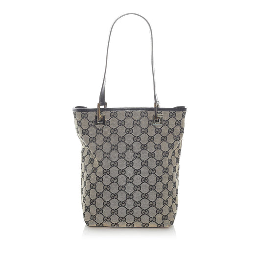 Gucci GG SHG Canvas Black Brown Shoulder Bag 5