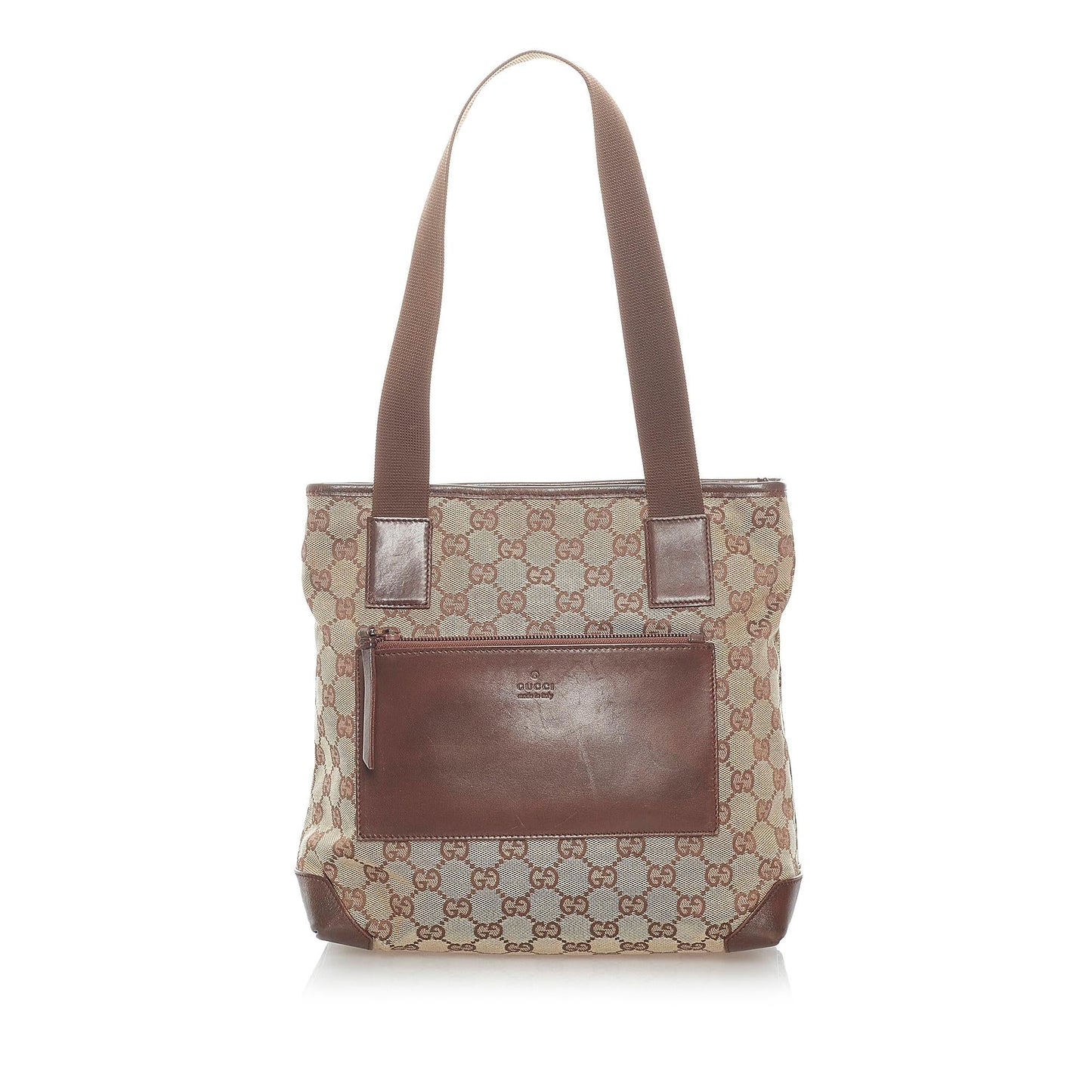 Gucci GG SHG Canvas Brown Shoulder Bag 29