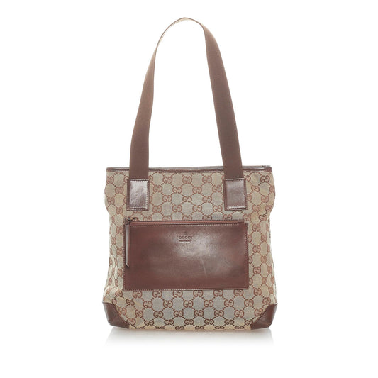 Gucci GG SHG Canvas Brown Shoulder Bag 29