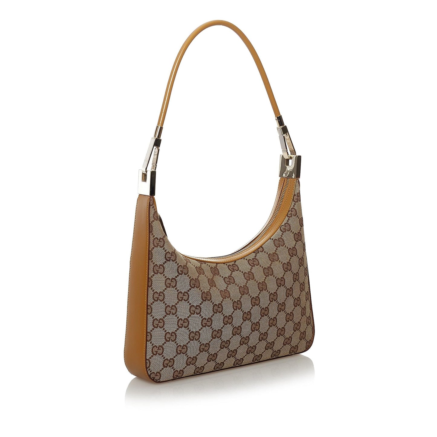 Gucci GG SHG Canvas Brown Shoulder Bag 38