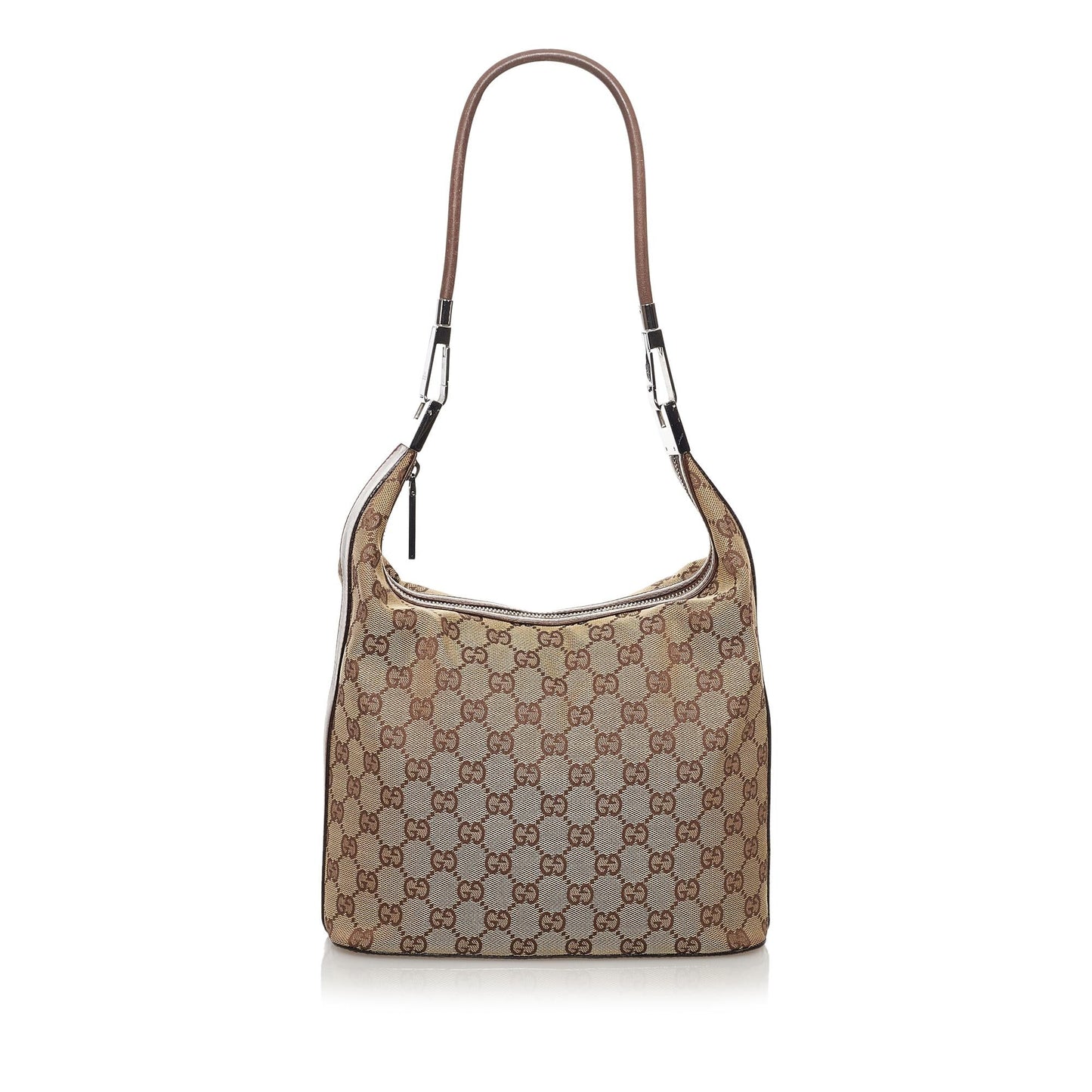 Gucci GG SHG Canvas Brown Shoulder Bag