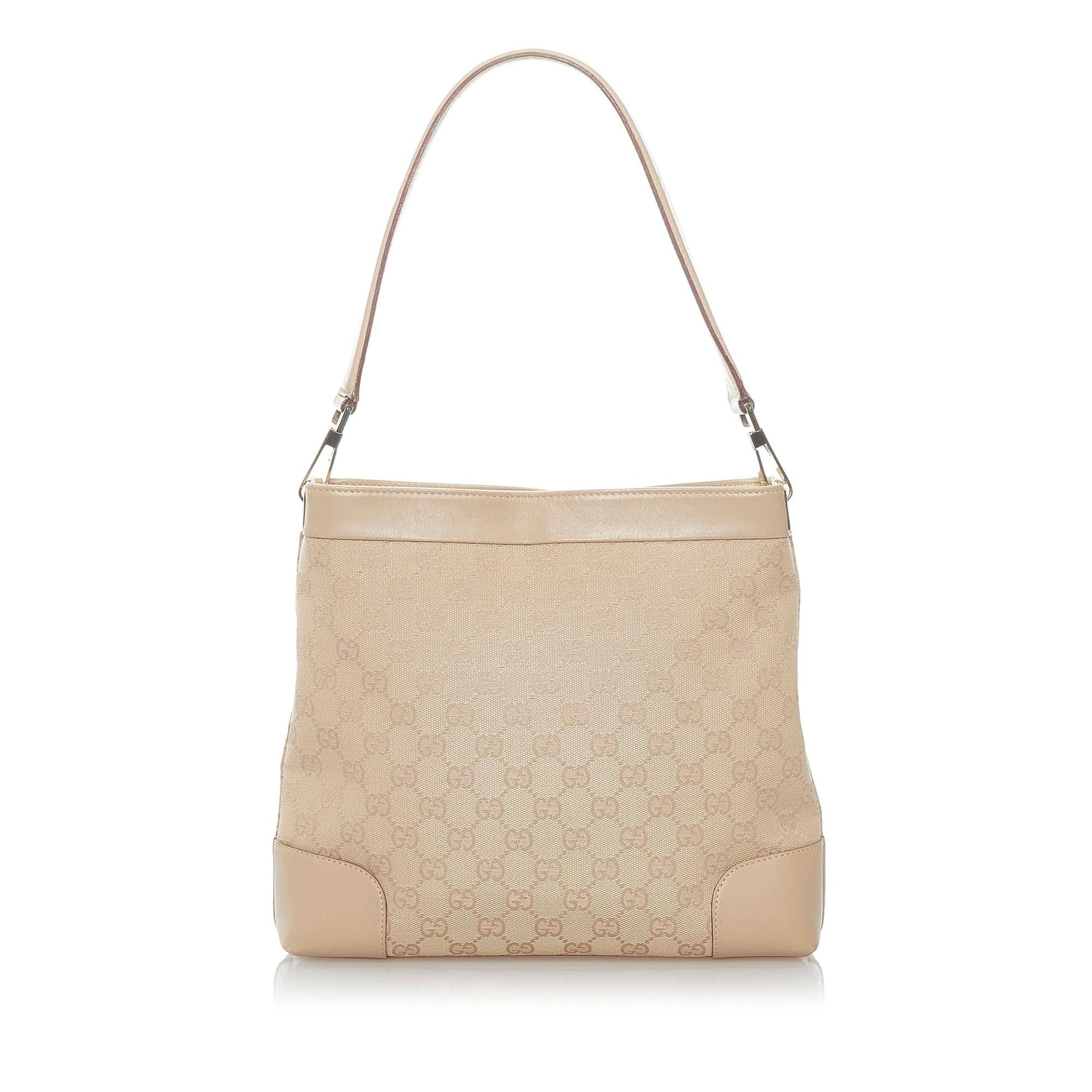 Gucci GG SHG Canvas Brown Shoulder Bag 39
