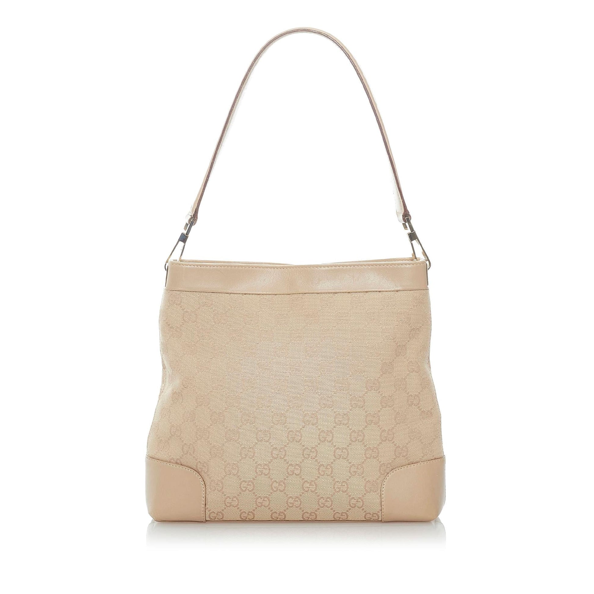Gucci GG SHG Canvas Brown Shoulder Bag 39
