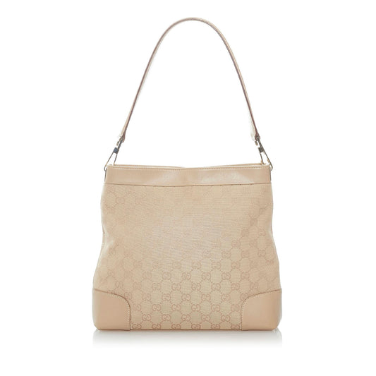 Gucci GG SHG Canvas Brown Shoulder Bag 39