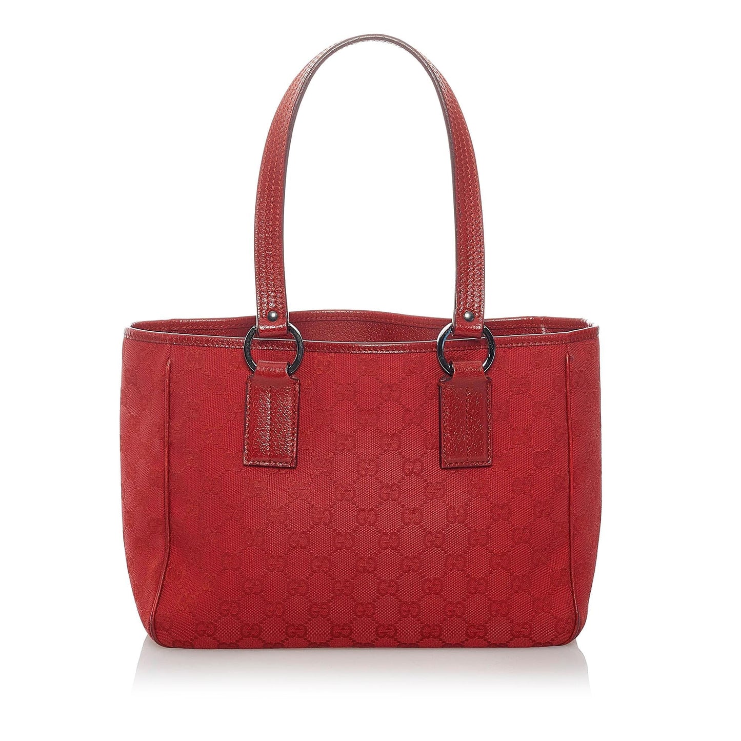 Gucci GG SHG Canvas Red Shoulder Bag Bag Shg