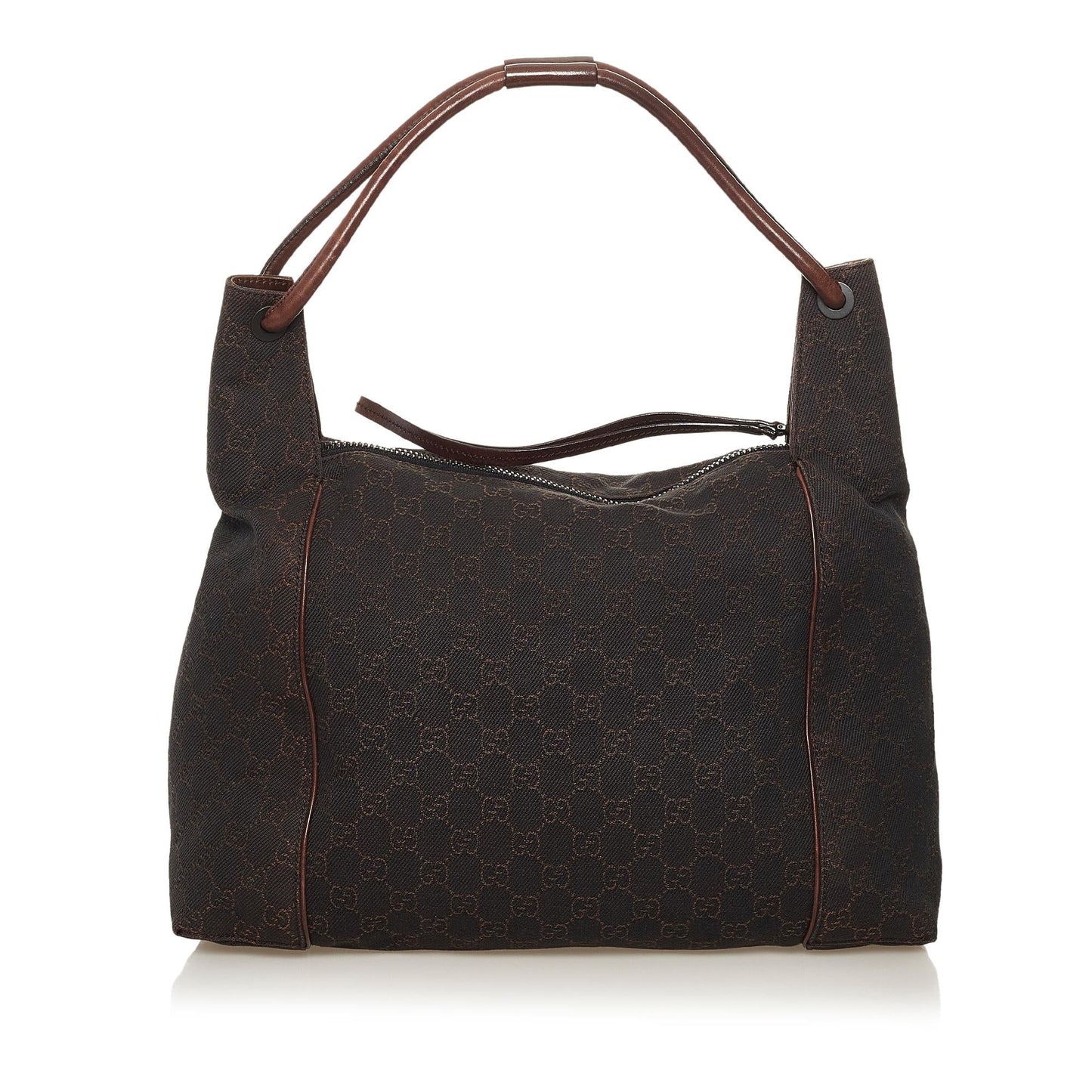 Gucci GG SHG Canvas Brown Shoulder Bag 12
