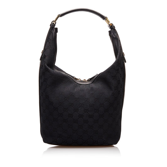 Gucci GG SHG Canvas Black Shoulder Bag 7
