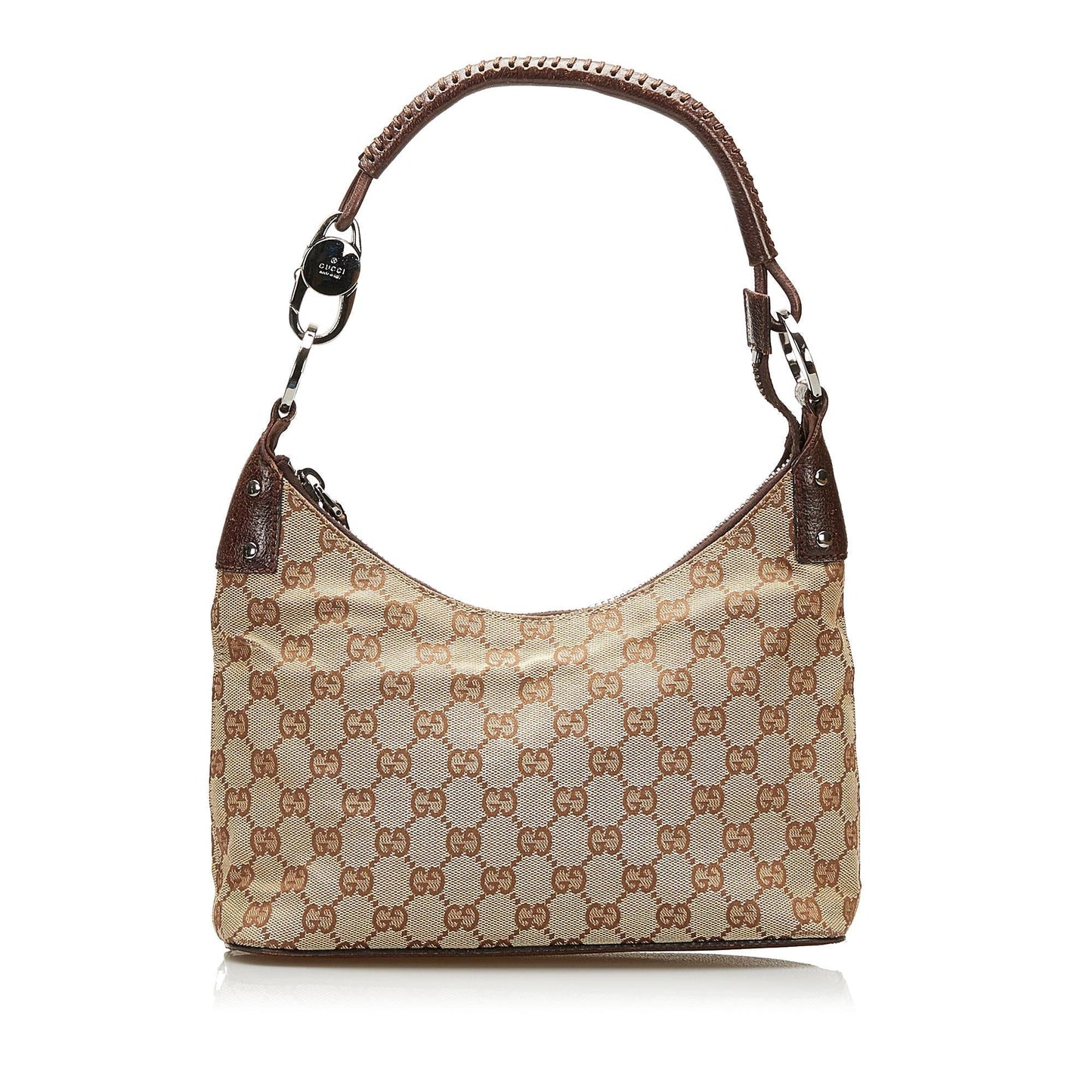 Gucci GG SHG Canvas Brown Shoulder Bag 16