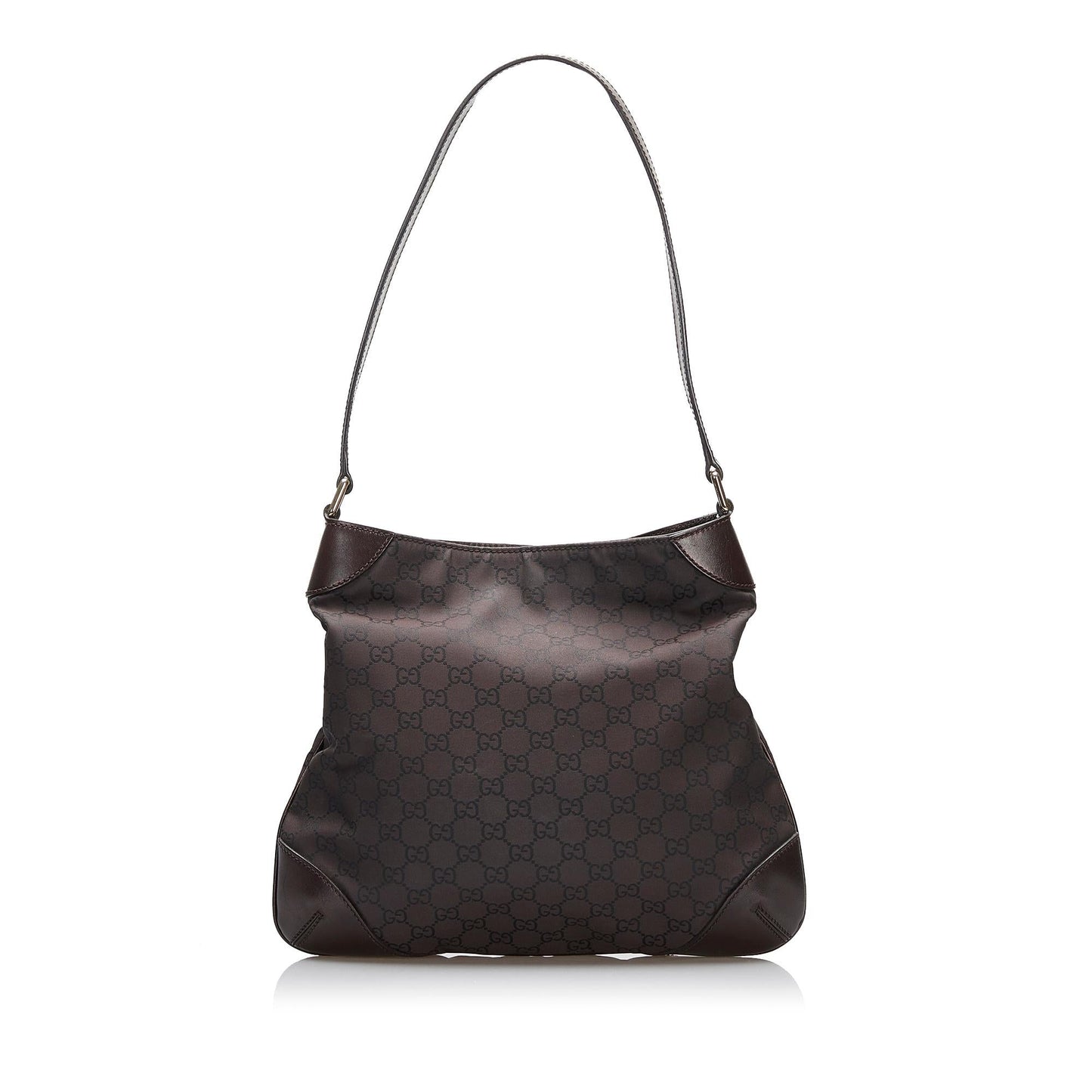 Gucci GG SHG-LQFQFM Canvas Brown Shoulder Bag
