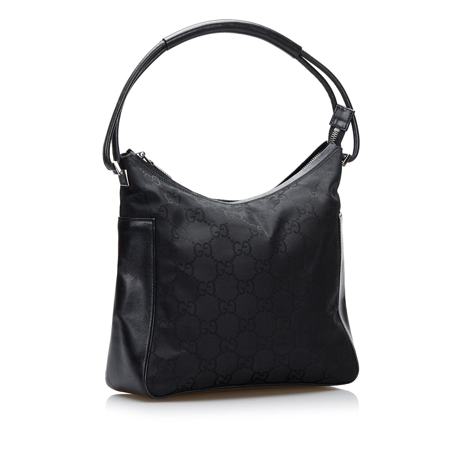 Gucci GG SHG-dglL5Q Canvas Black Shoulder Bag