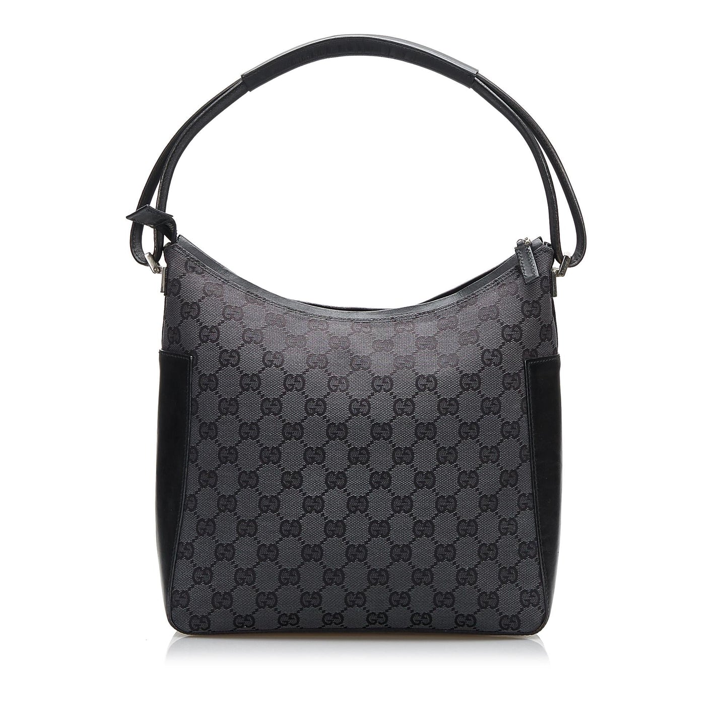 Gucci GG SHG-kuo N Canvas Grey Shoulder Bag