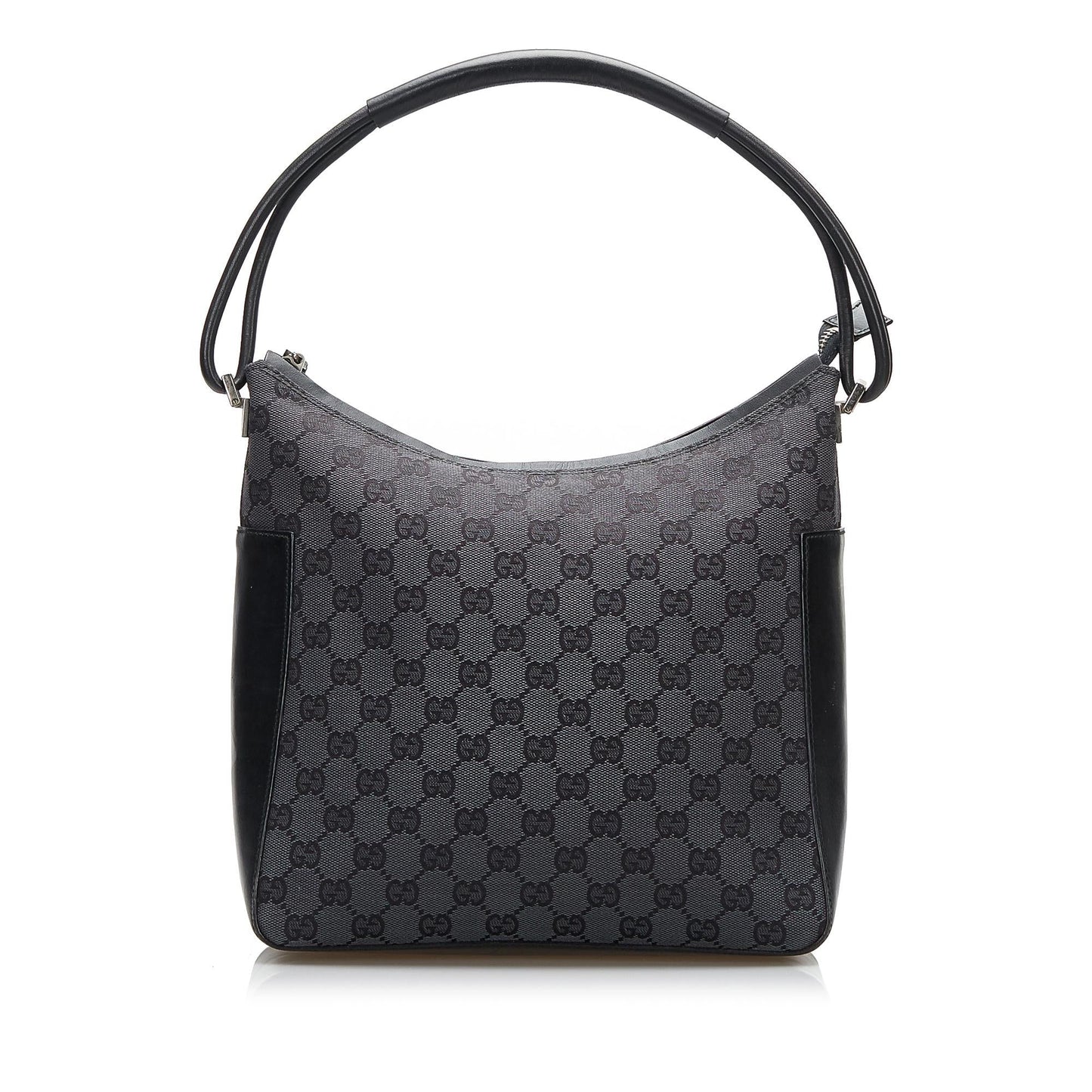 Gucci GG SHG-kuo N Canvas Grey Shoulder Bag