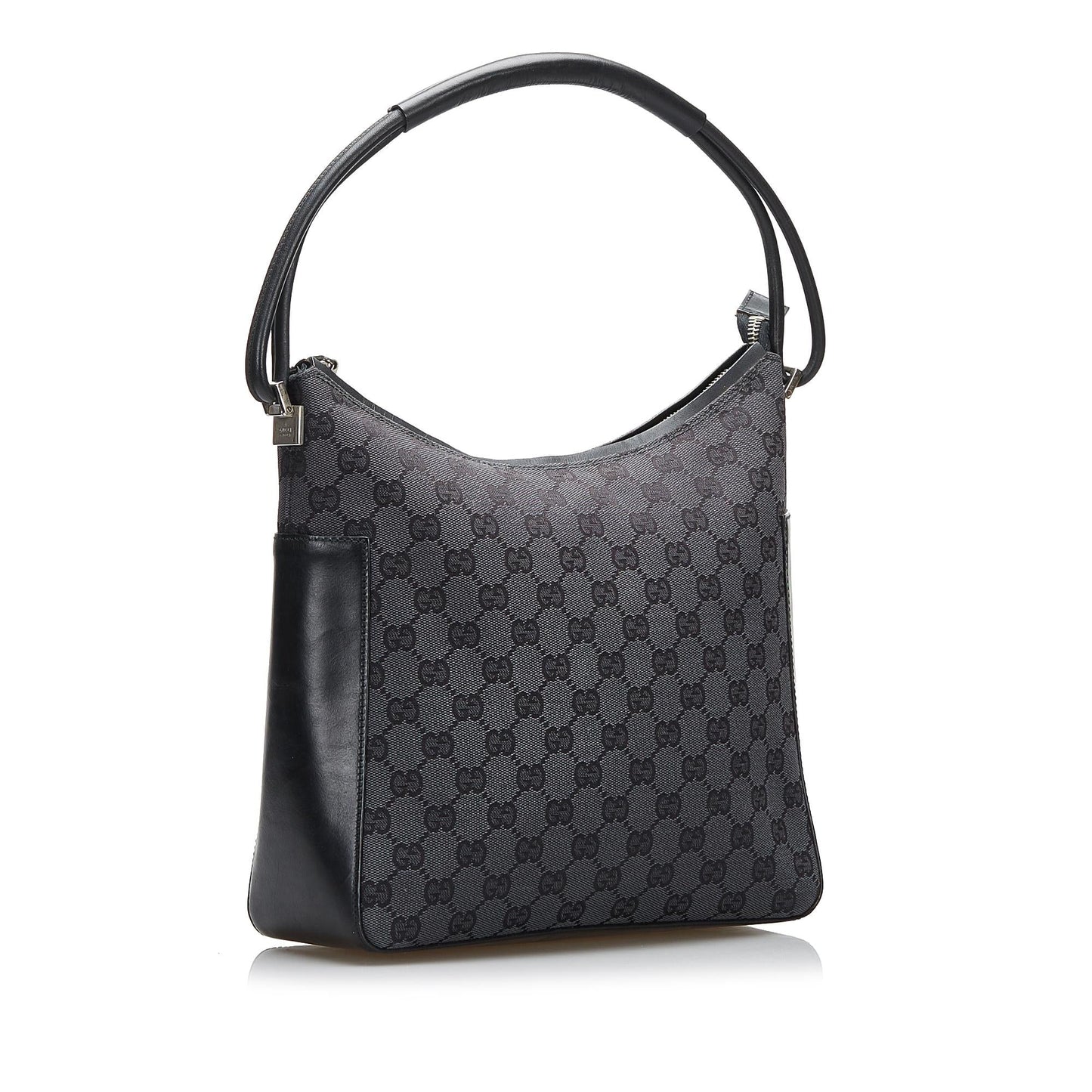 Gucci GG SHG-kuo N Canvas Grey Shoulder Bag