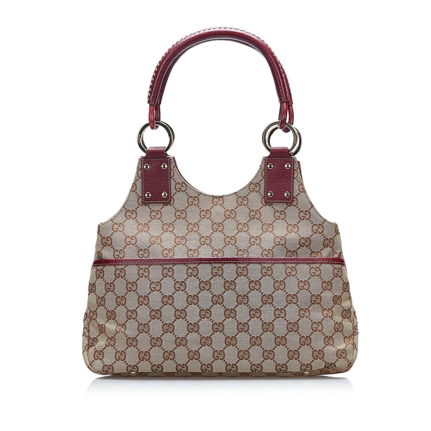 Gucci GG SHG-NJKj0o Canvas Brown Shoulder Bag