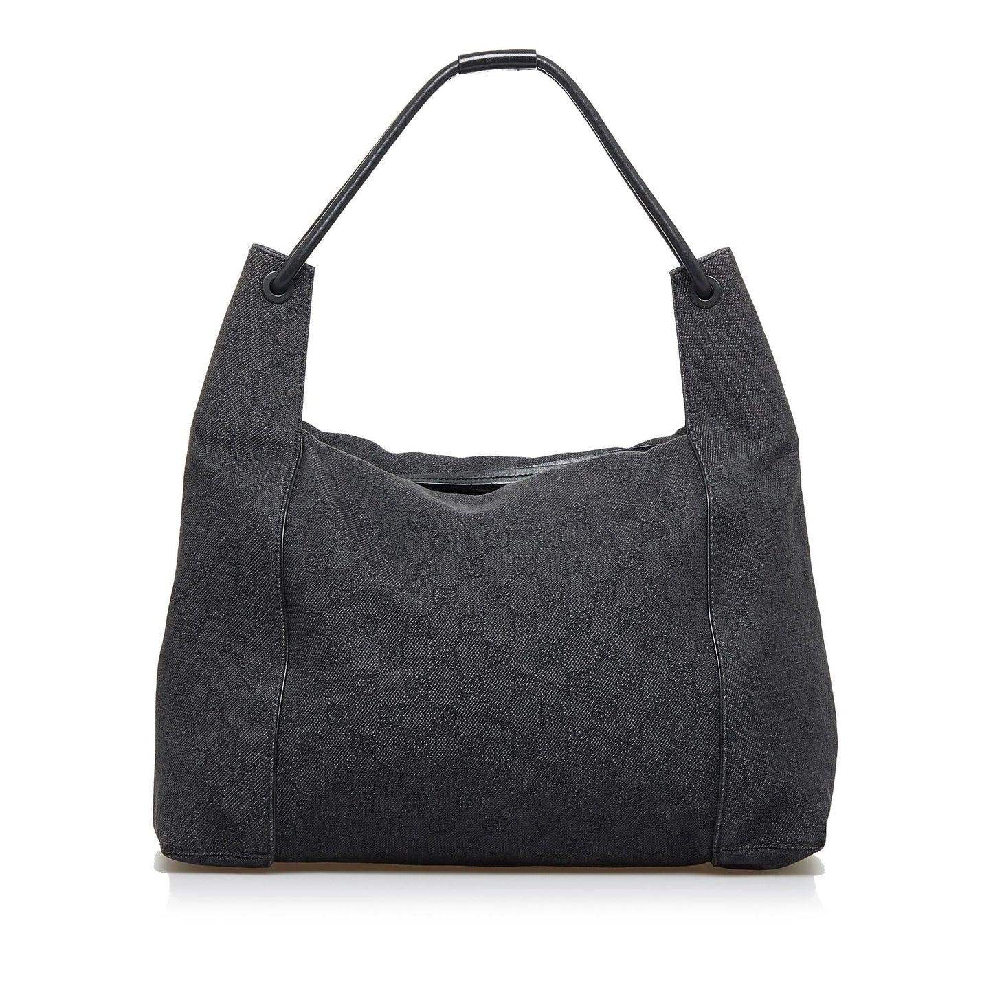 Gucci GG SHG-fi1l57 Canvas Black Shoulder Bag