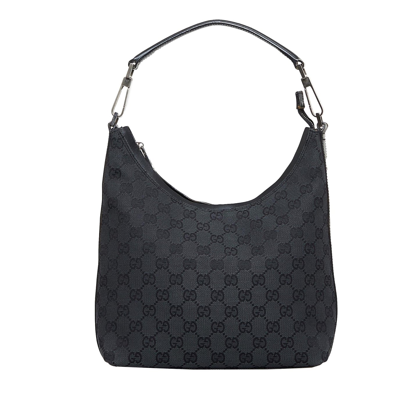 Gucci GG SHG-gpBdbo Canvas Calf Black Shoulder Bag
