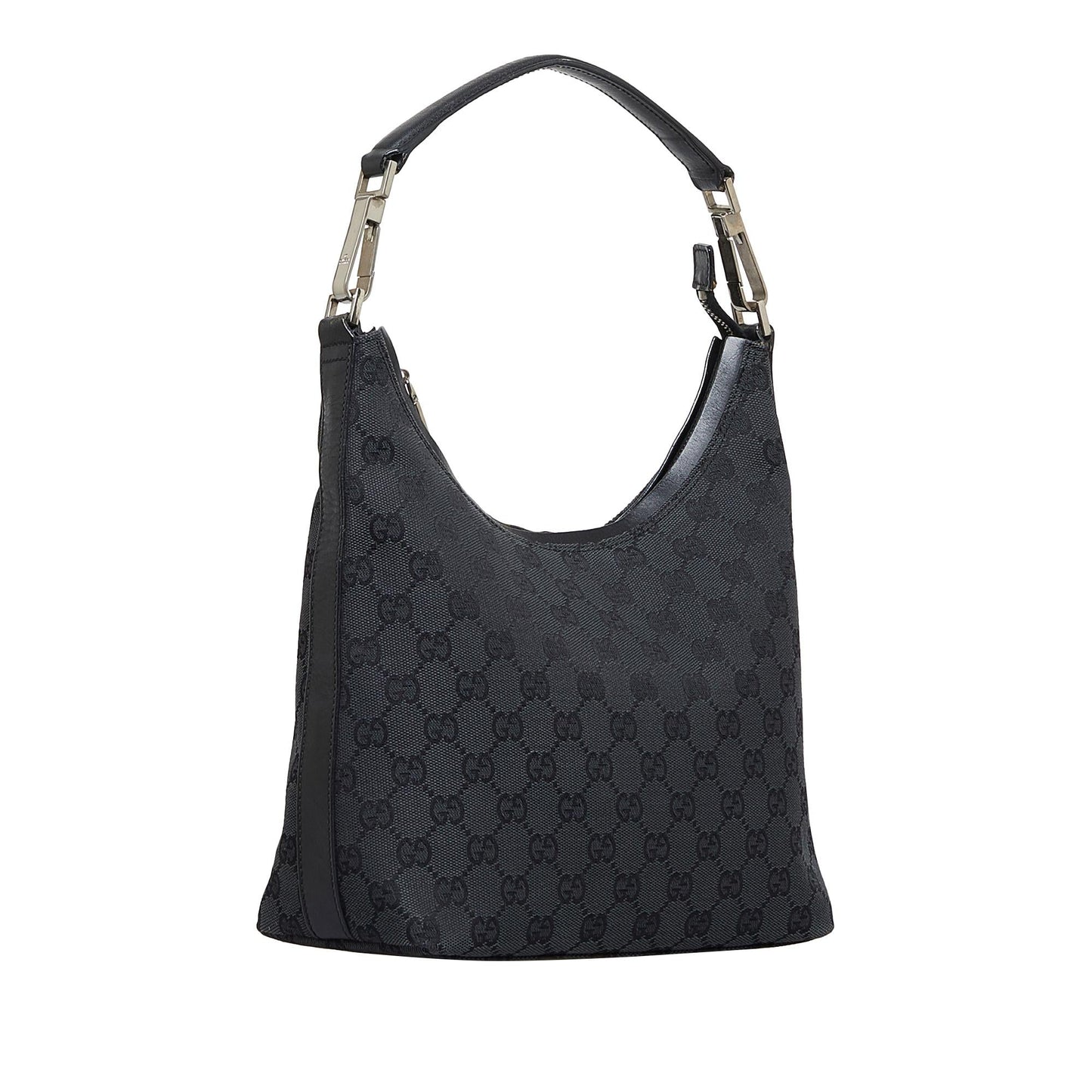 Gucci GG SHG-gpBdbo Canvas Calf Black Shoulder Bag