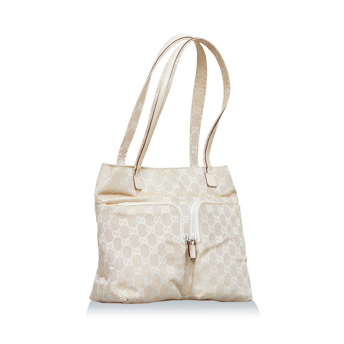 Gucci GG SHG-iWqhNt Canvas Brown Shoulder Bag