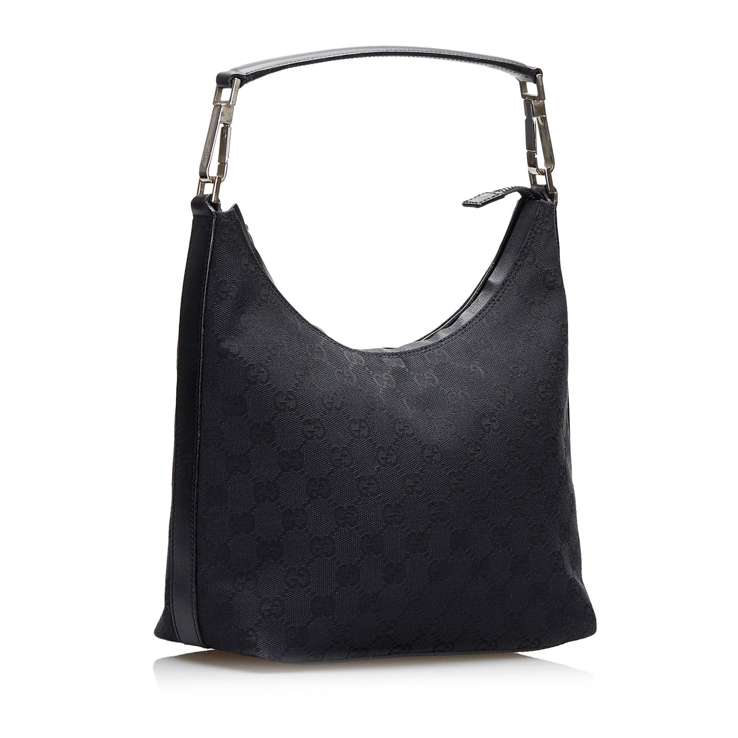 Gucci GG SHG-LLyqpA Canvas Calf Black Shoulder Bag