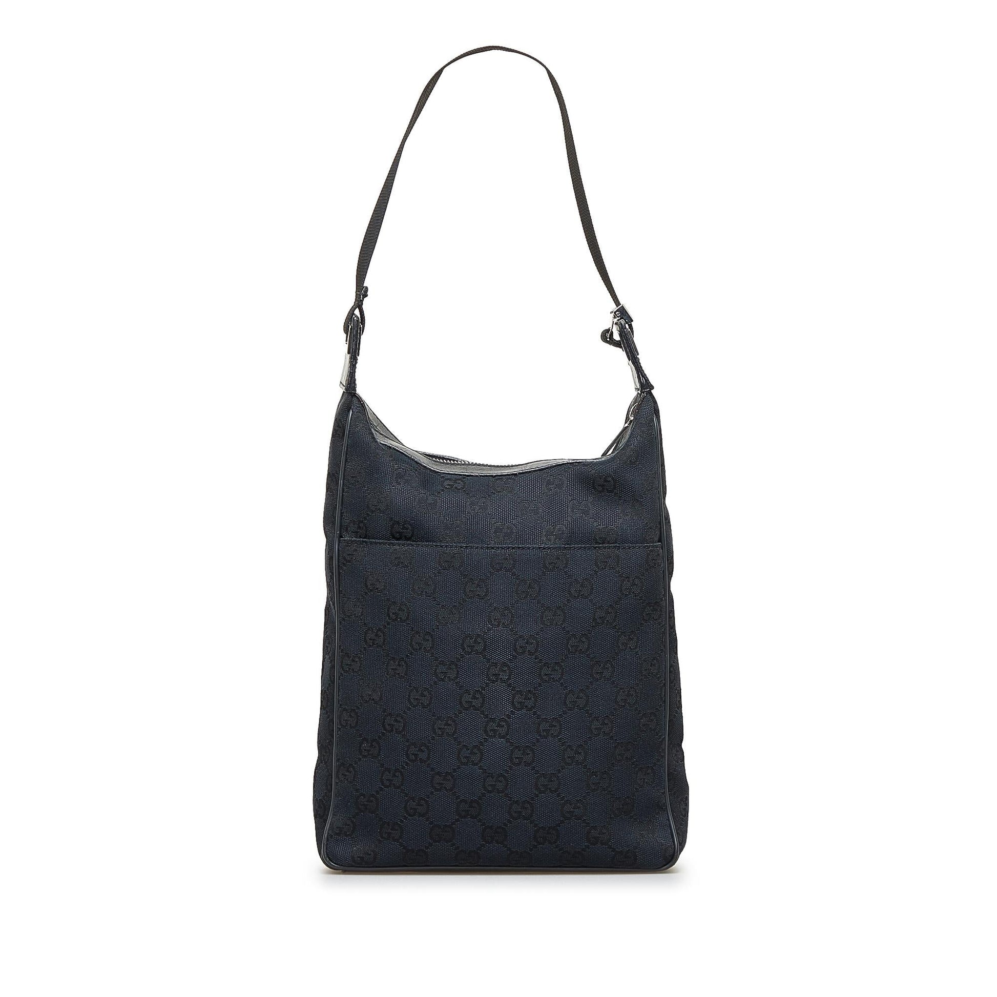 Gucci GG SHG-gIZABz Canvas Black Shoulder Bag