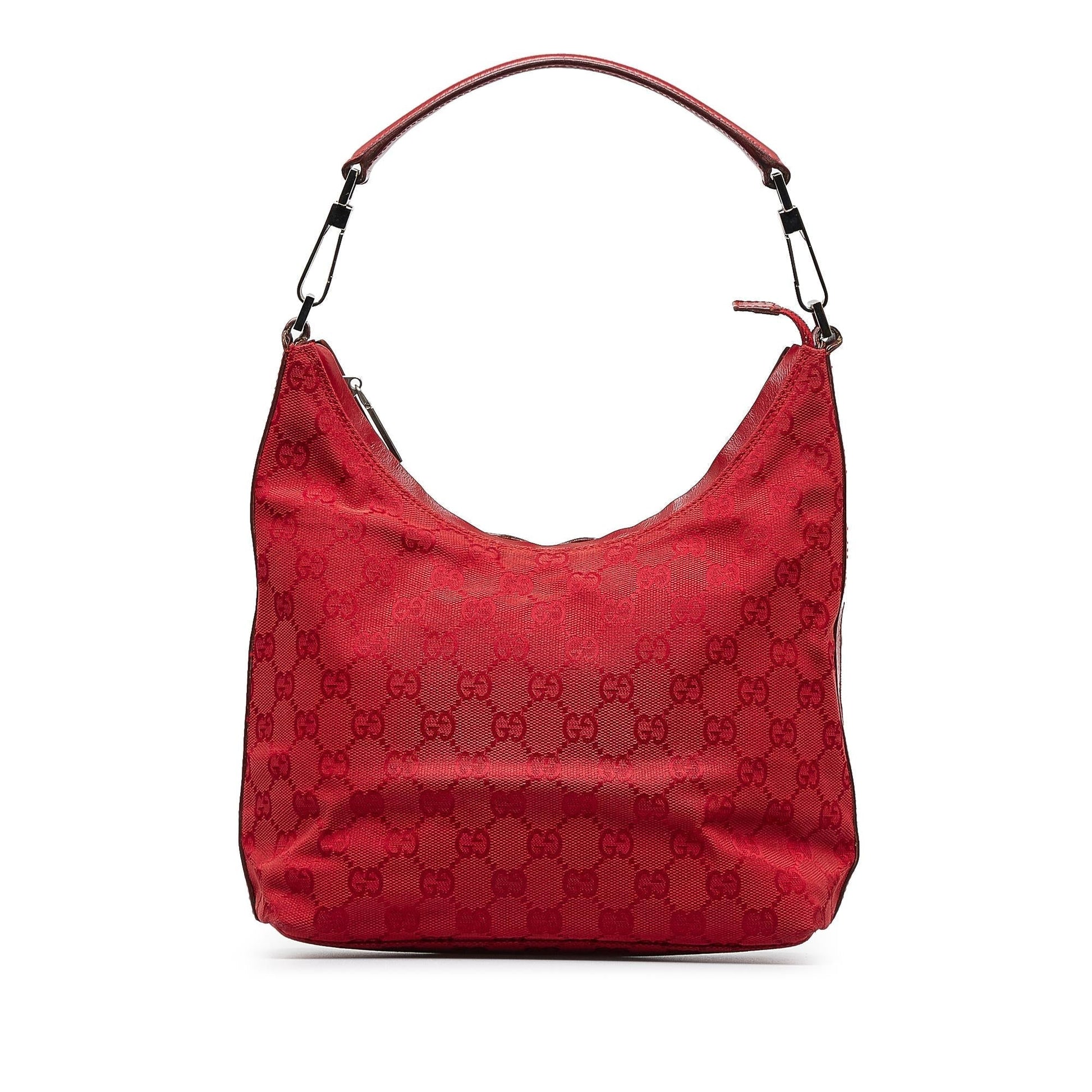 Gucci GG SHG-iYUCRU Canvas Red Shoulder Bag