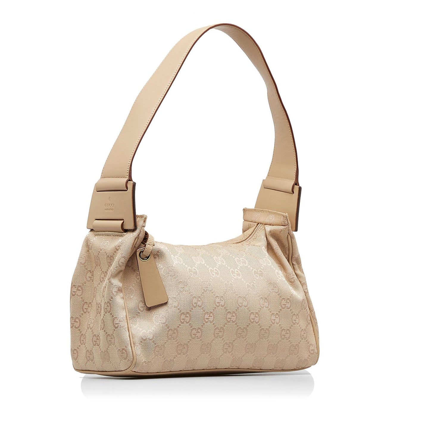 Gucci GG SHG-D4d51Q Canvas Calf Brown Shoulder Bag