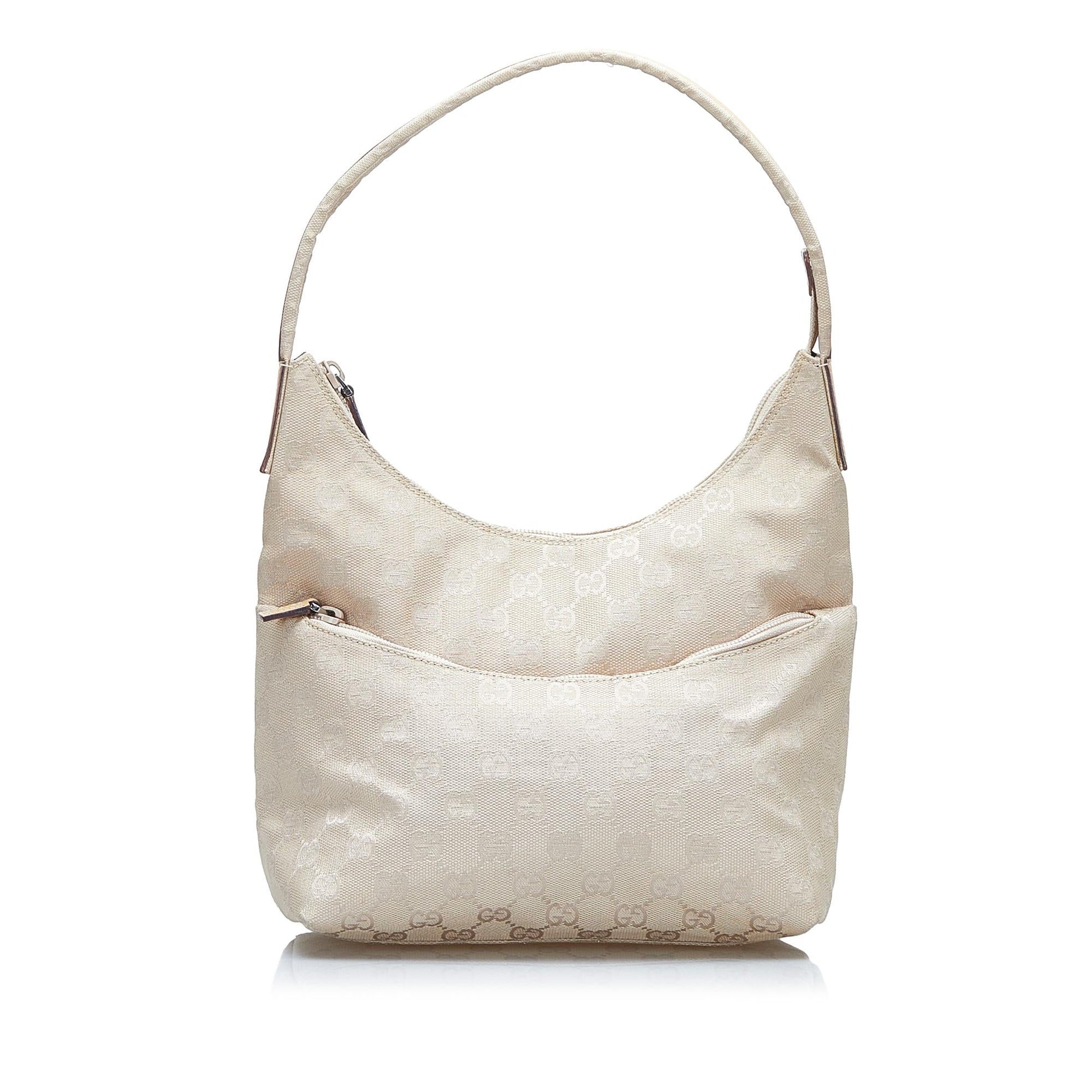 Gucci GG SHG-jg3bUw Canvas Brown Shoulder Bag
