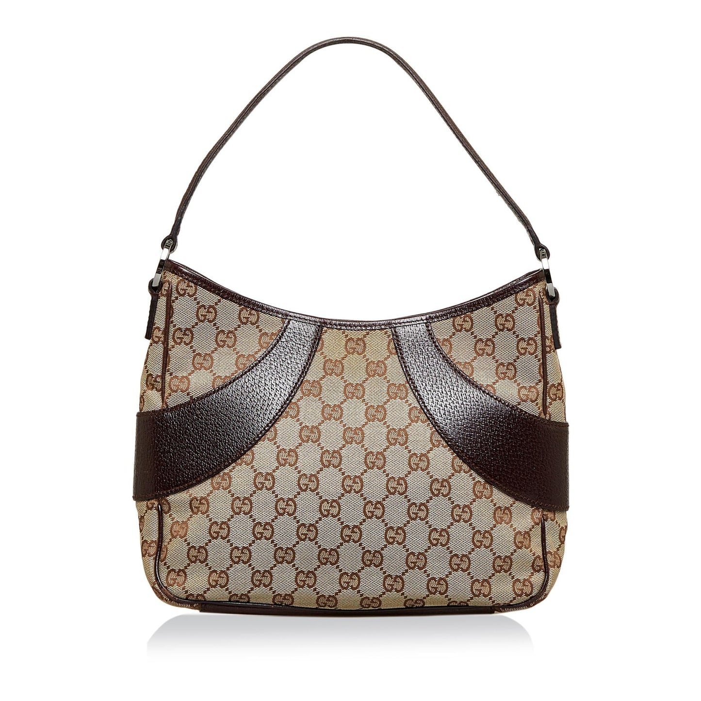 Gucci GG SHG-pIzlh5 Canvas Brown Shoulder Bag
