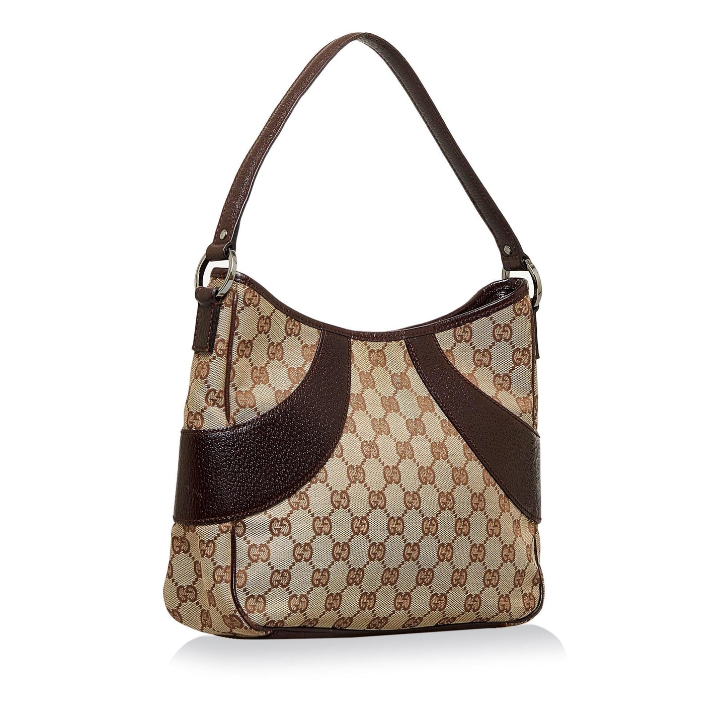 Gucci GG SHG-pIzlh5 Canvas Brown Shoulder Bag