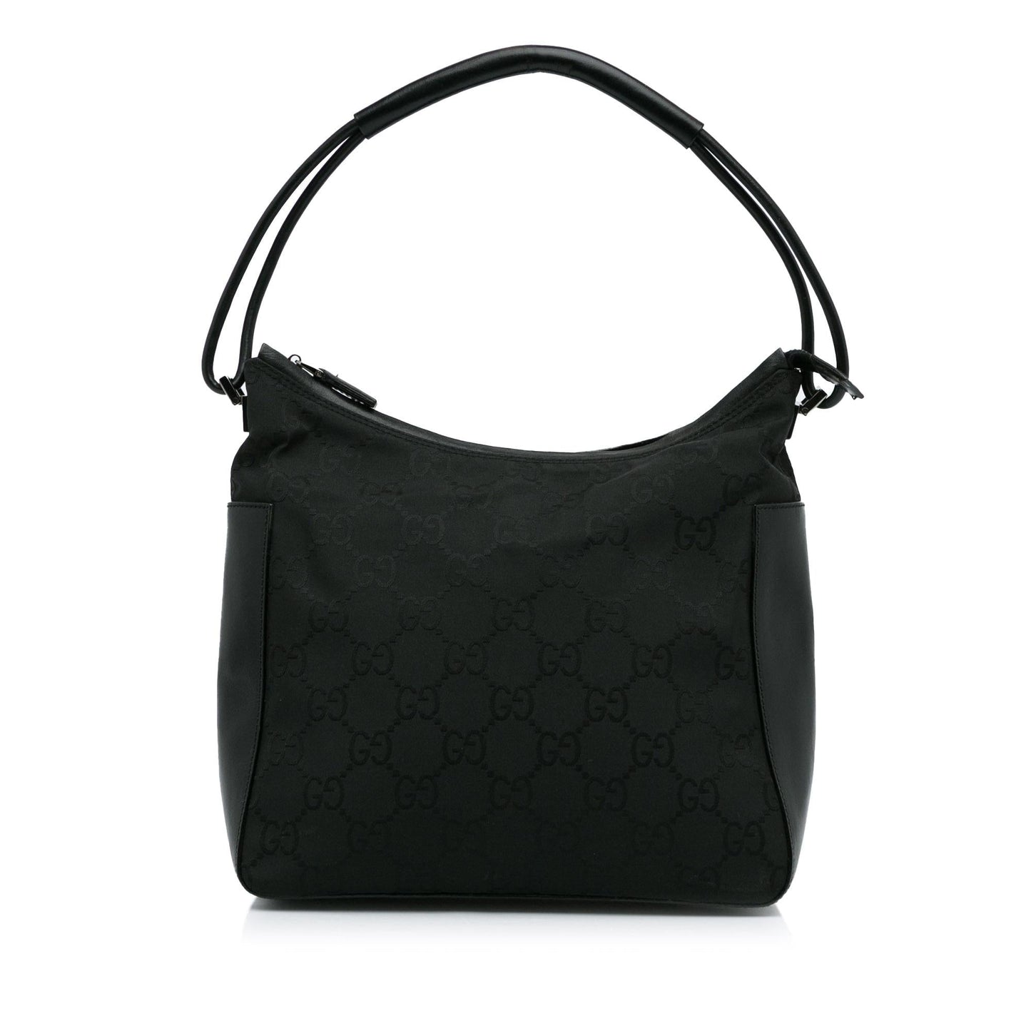 Gucci GG SHG-AwkmcQ Canvas Black Shoulder Bag