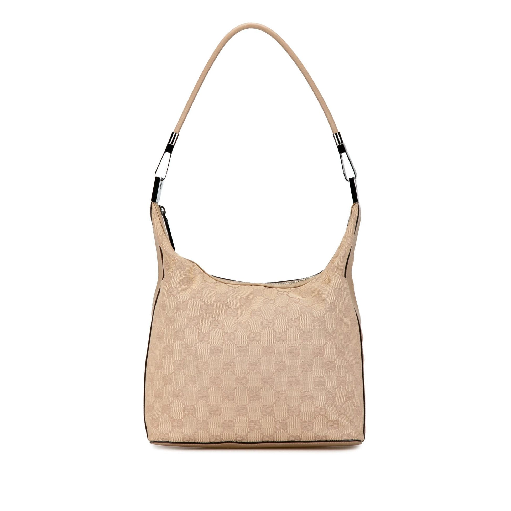 Gucci GG SHG-SzJcHp Canvas Brown Shoulder Bag