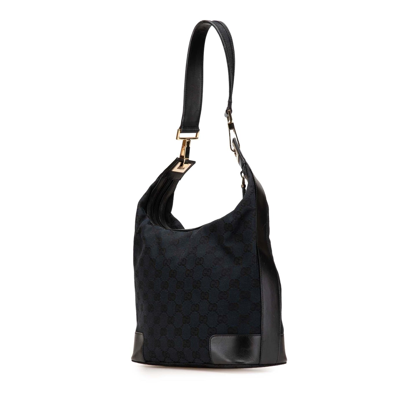 Gucci GG Canvas Blue Shoulder Bag