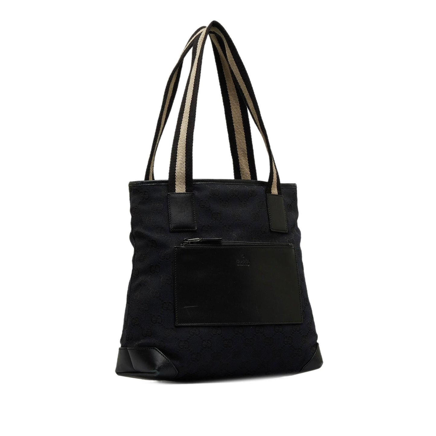 Gucci GG Canvas Black Shoulder Bag
