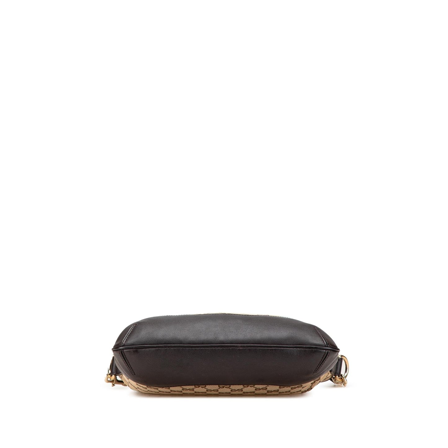 Gucci GG Canvas Calf Brown Shoulder Bag