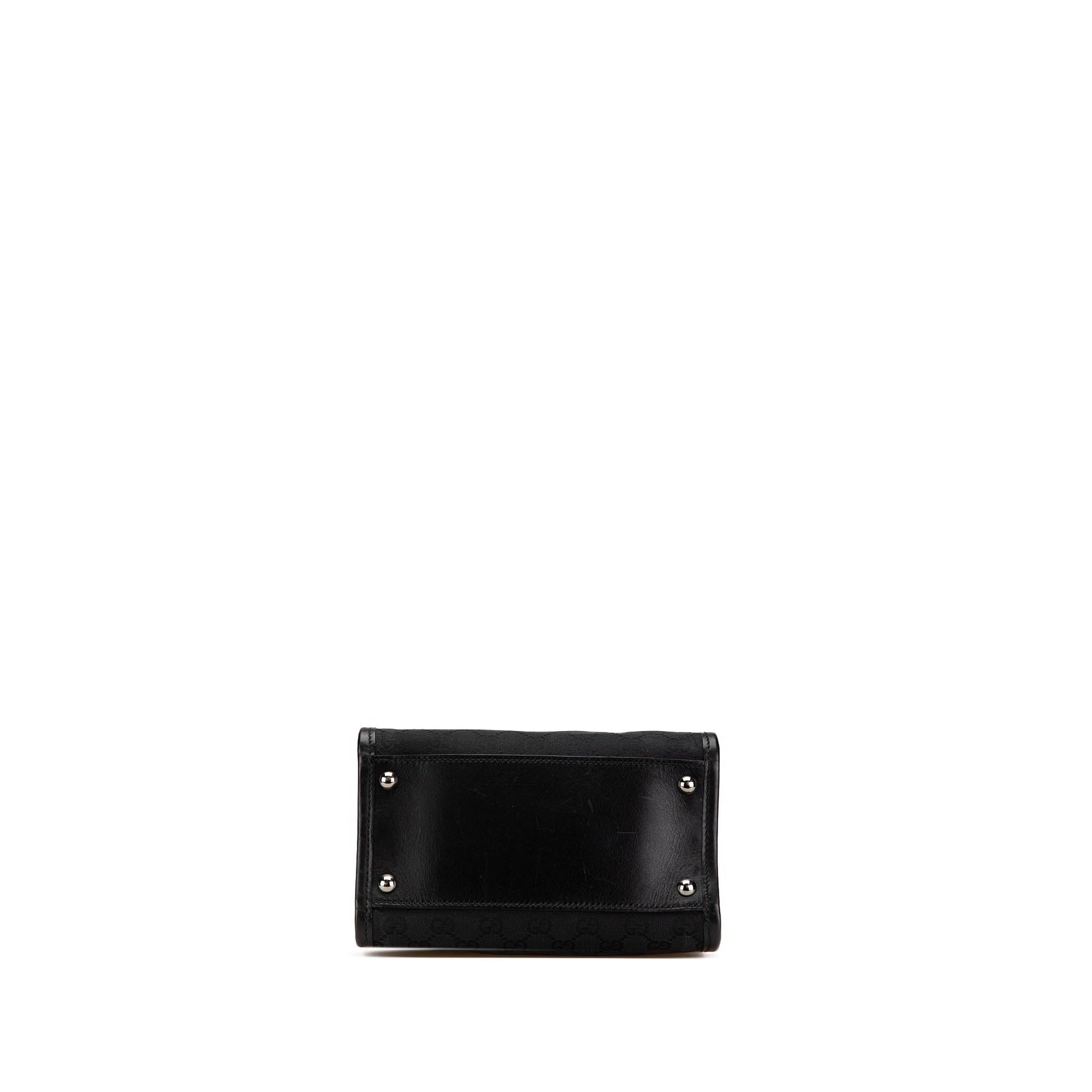 Gucci GG Canvas Black Shoulder Bag Bag 20