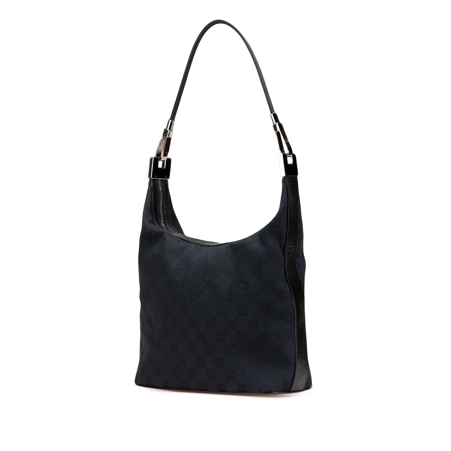 Gucci GG Canvas Calf Blue Shoulder Bag Bag 29