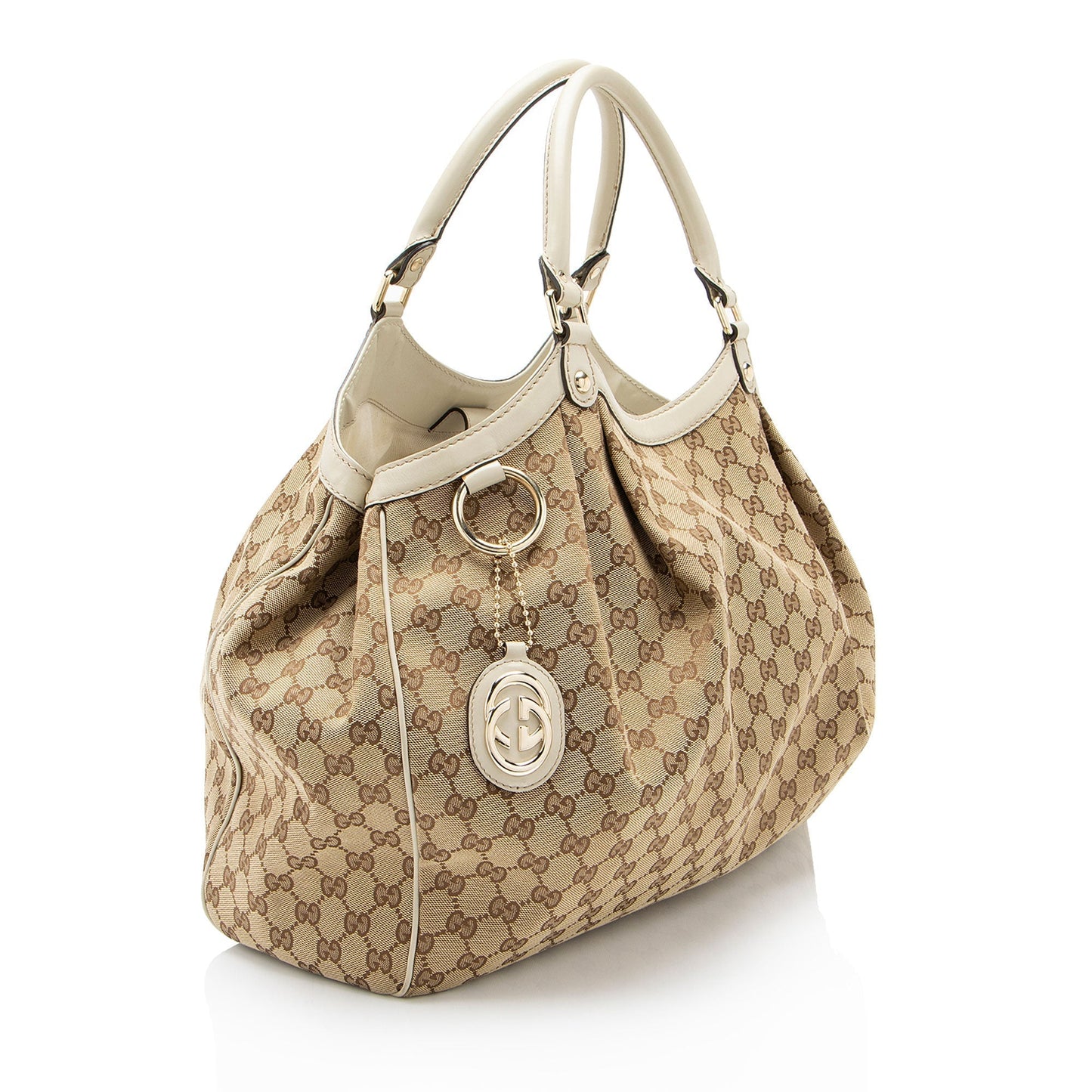 Gucci GG Sukey Canvas Large Tote Bag