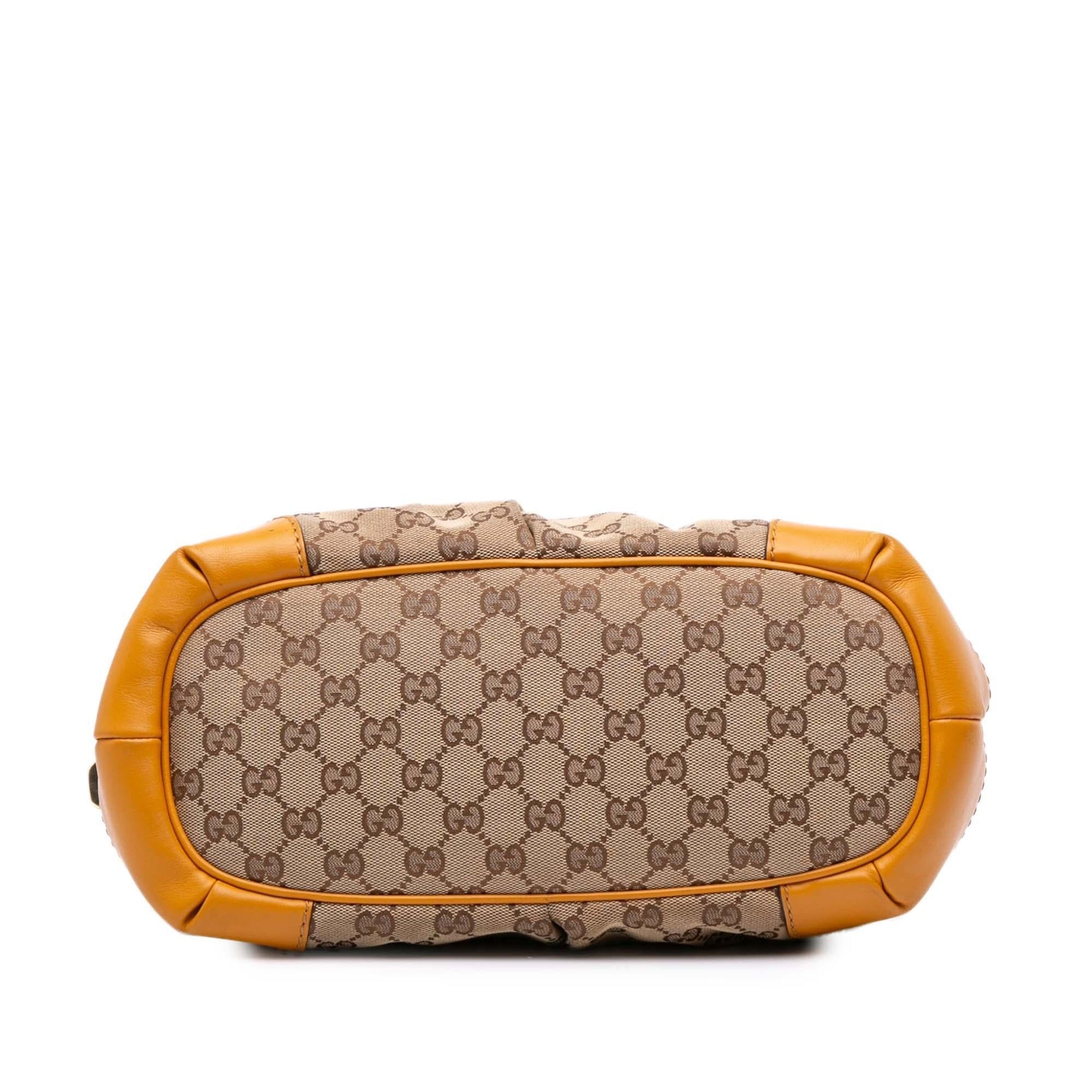 Gucci GG Sukey Canvas Travel Bag Satchel 21