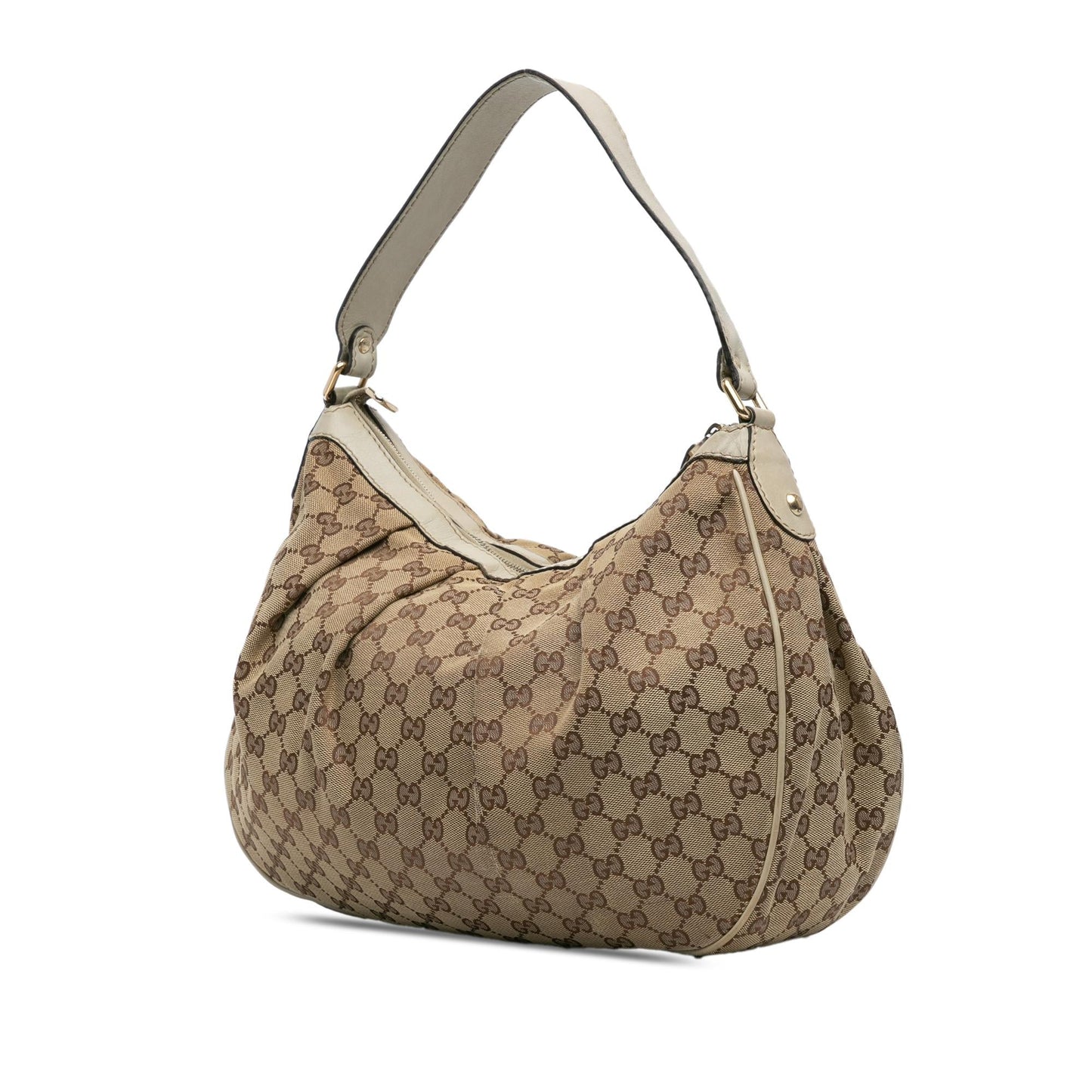 Gucci GG Sukey SHG-iH53wW Canvas Brown Shoulder Bag