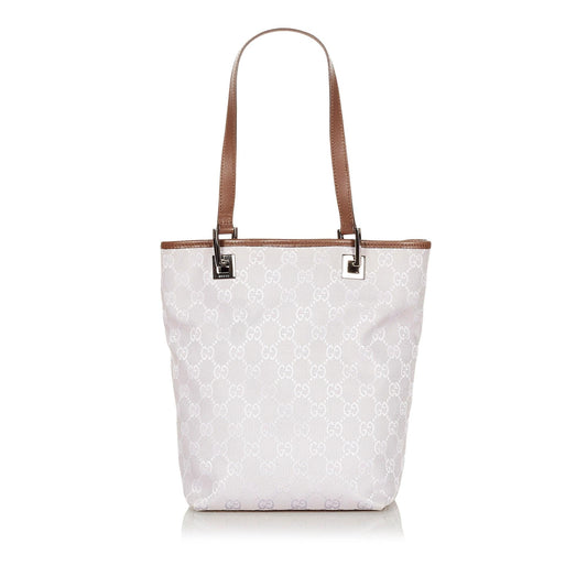 Gucci GG SHG Canvas Red Tote Bag Bag Shg