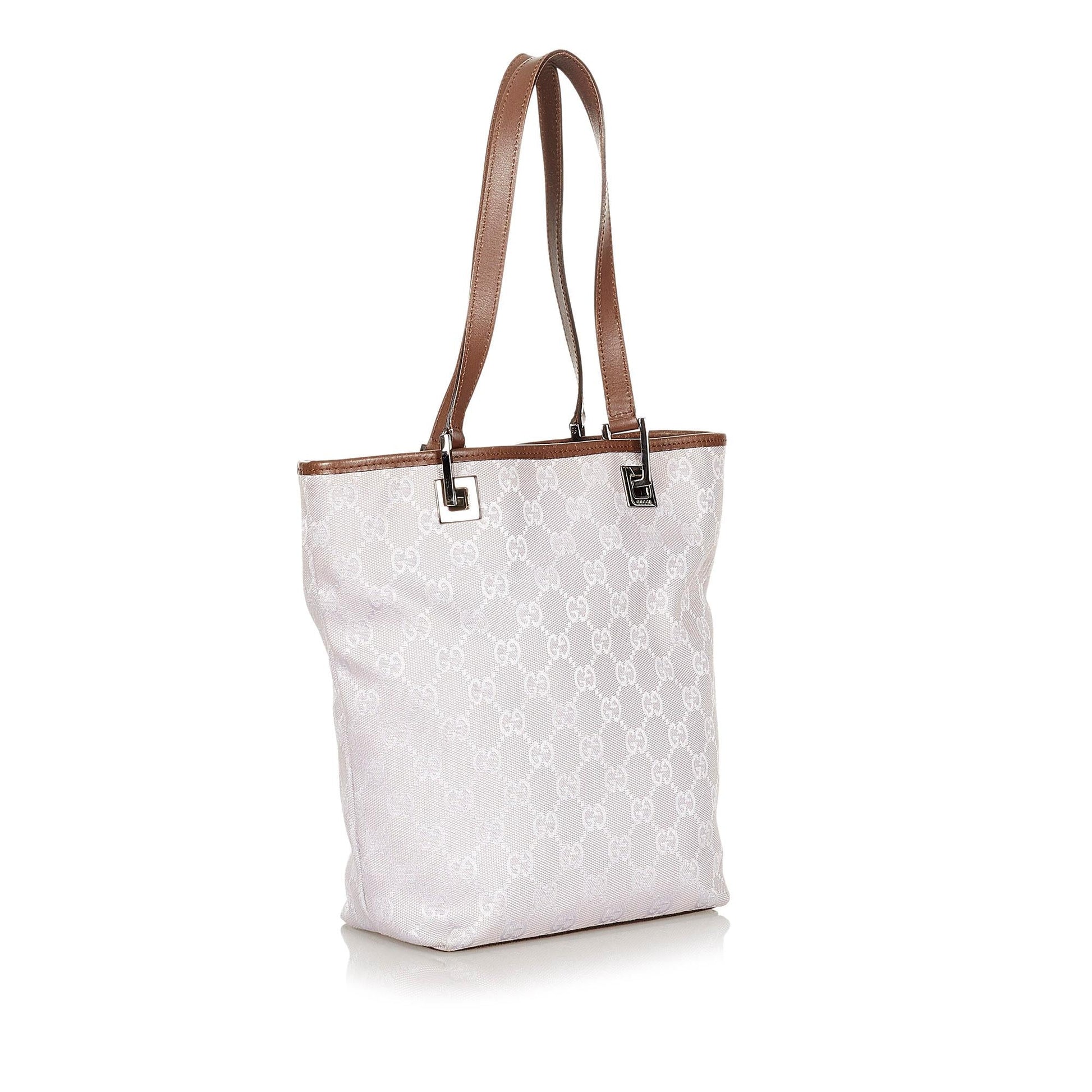 Gucci GG SHG Canvas Red Tote Bag Bag Shg