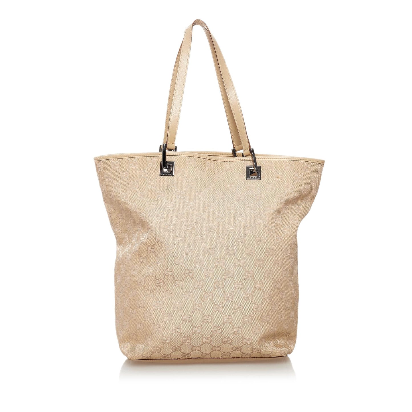 Gucci GG SHG Canvas Brown Tote Bag 45
