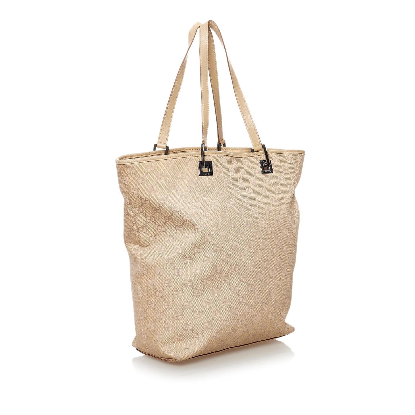 Gucci GG SHG Canvas Brown Tote Bag 45
