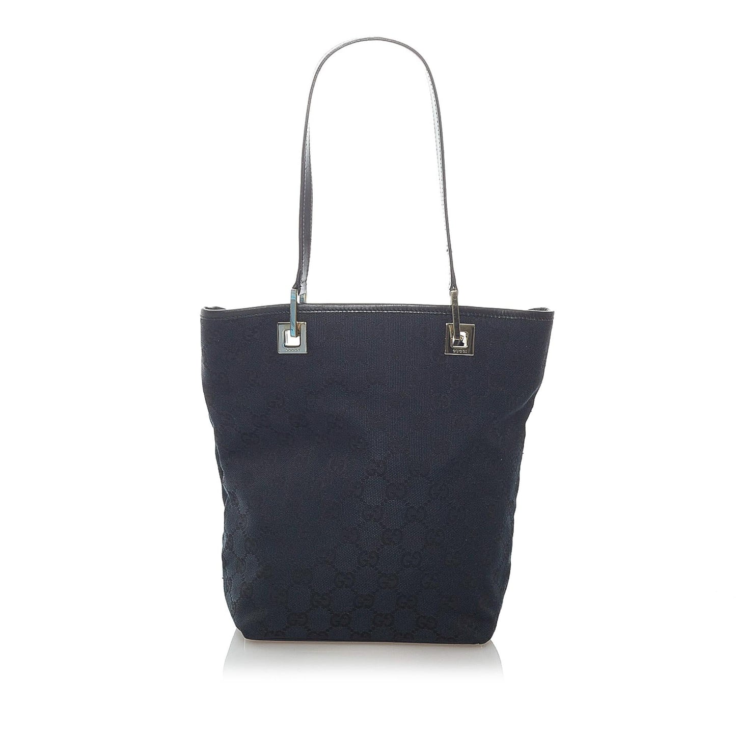 Gucci GG SHG Canvas Black Tote Bag 5