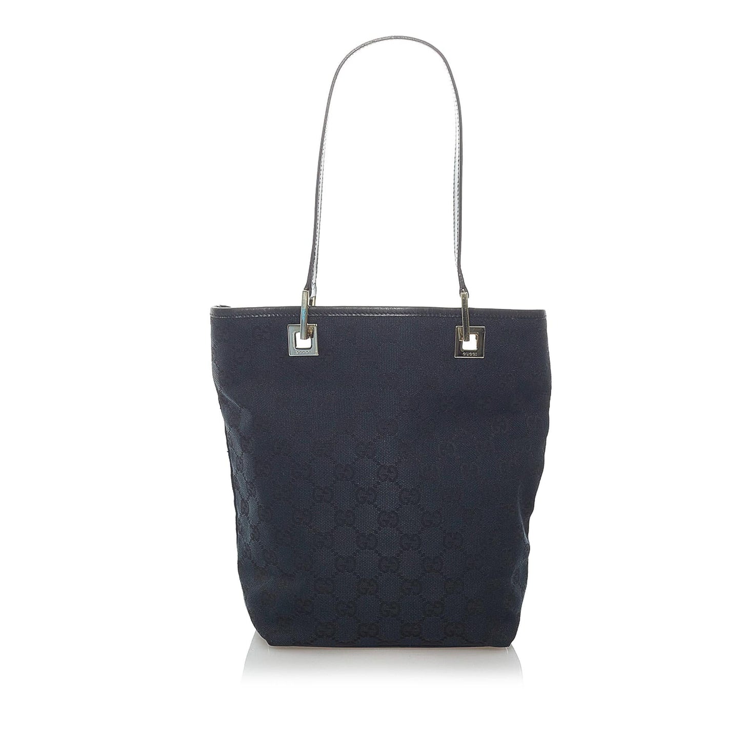 Gucci GG SHG Canvas Black Tote Bag 5