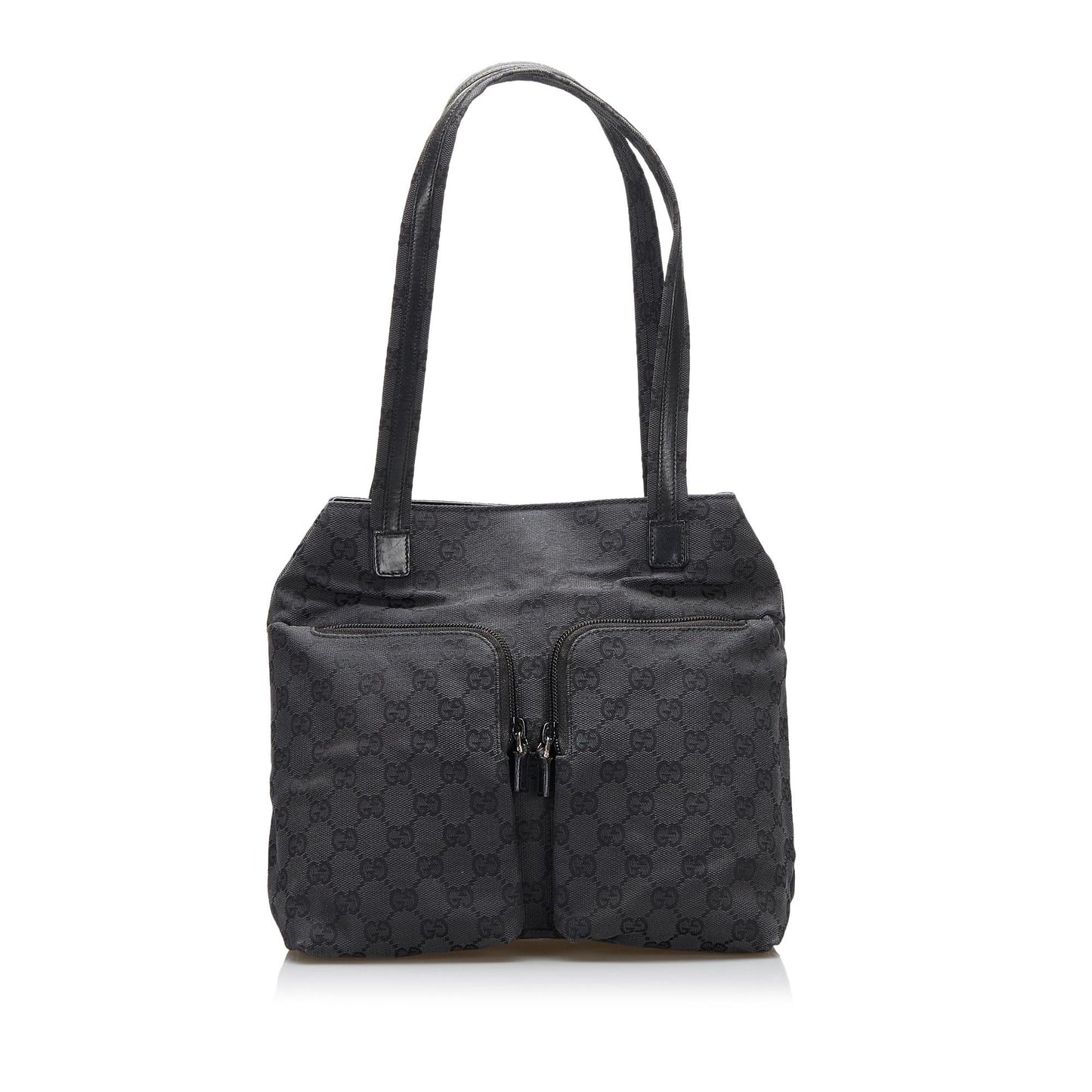 Gucci GG SHG-qJ4bYX Canvas Black Tote Bag